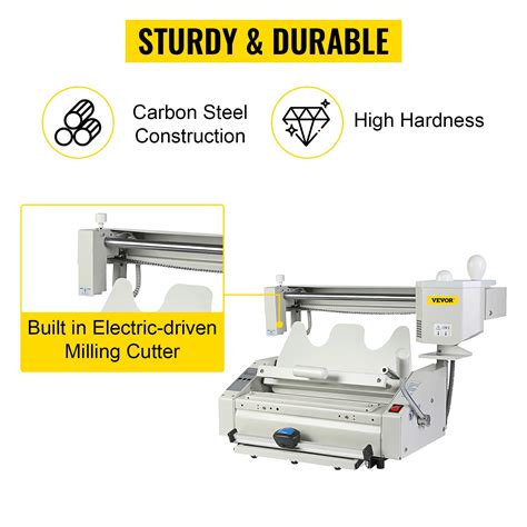 Buy VEVOR Wireless Glue Book Binding Machine A4 Manual Hot Glue Book ...