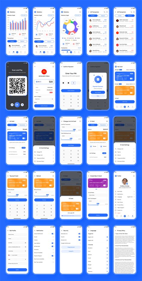 Finova - Finance, Banking, & Online Payment React Native Expo App Ui ...