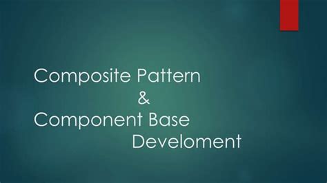 Composite Pattern Tutorial 的图像结果