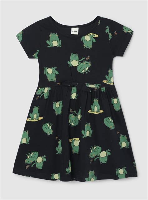 Buy Girls Printed Fit and Flare Dress Online at just Rs. 299.0 ...