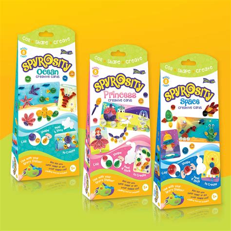 Spyrosity Explore- Quilling Craft Kit for Children aged 5 years and ...