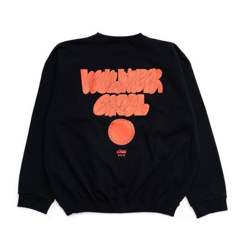 VOULUNTEER CIRCLE sweat (BLACK) | odaaastore