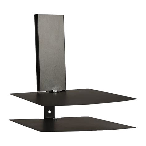 Smart Shelter Double Deck Set Top Box Stand, Metal Wall Mount Bracket ...