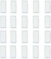 ANCHOR ROMA WHITE, 10A, 1 WAY SWITCH -21011,(10 Nos Switches) 10 A One ...