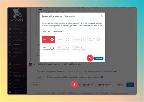 Image result for How to Set Alert Notification in Datadog