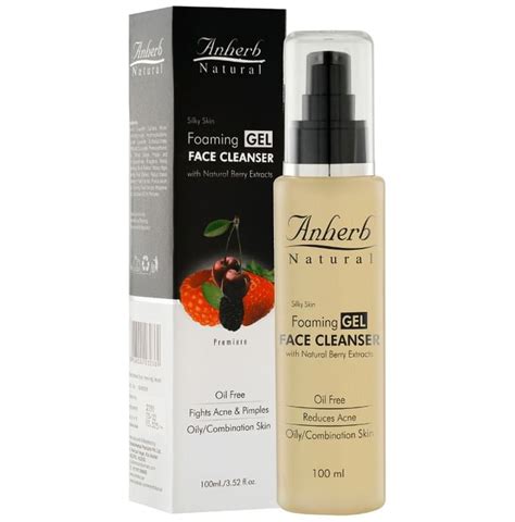 Anherb Natural Foaming Gel Face Cleanser – Classic Derma