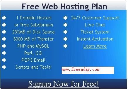 freehostspace 德国250M免费php空间，每月5G流量 - 免费资源网