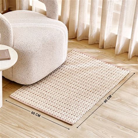 Buy Melange Cotton Woven Dhurrie - 90x60cm from Home Centre at just INR ...