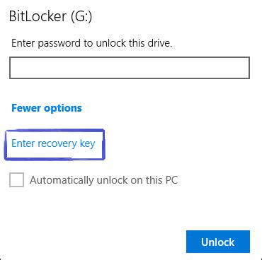 Image result for Get BitLocker Recovery Key