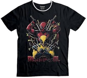 Buy Gumnaam Deadpool & Wolverine Printed Round Neck regular fit Men's ...