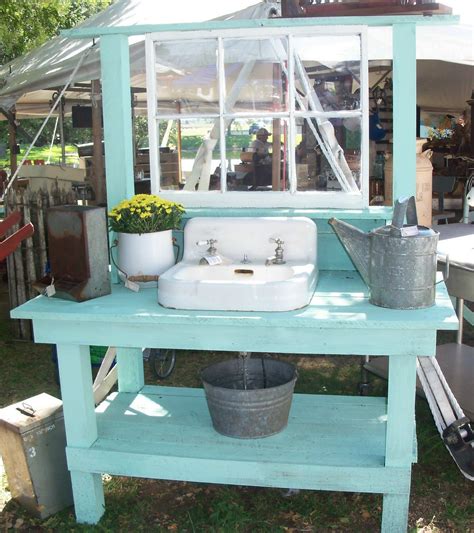 Potting Bench With Sink And Running Water at Charles Cameron blog