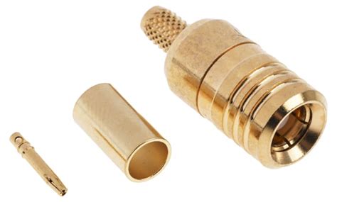 RS PRO | RS PRO SMB Series Cable Female SMB, 50 Ω, Straight Body Crimp ...