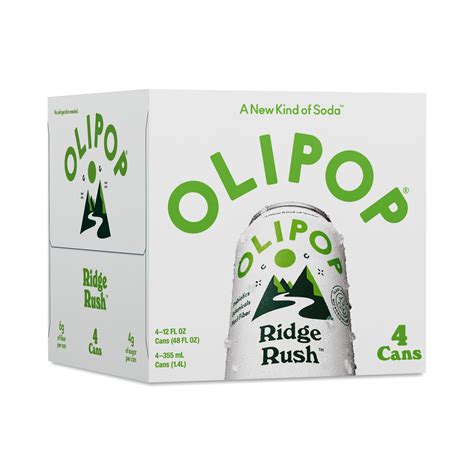 Olipop Prebiotic Soda, Ridge Rush | Thrive Market