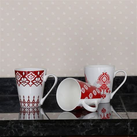 Buy Clara Mugs- Set Of 3 Pcs from Home Centre at just INR 600.0