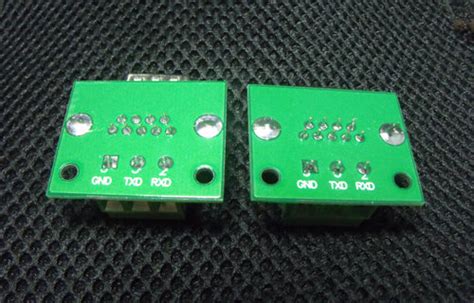Female DB9 Male to terminal board wire serial interface board 232 adap ...