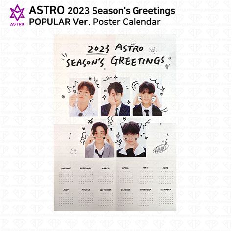 ASTRO / CHA EUNWOO 2023 Season's Greetings | Ubuy India