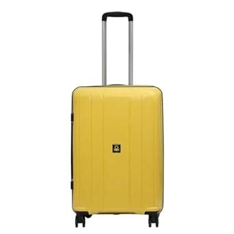 United Colors Of Benetton Wayfarer Unisex Hard Luggage - Yellow, TSA ...