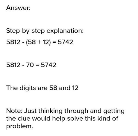 two two digit numbers are written one after the other to give four ...