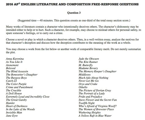 Image result for AP Language Question Examples