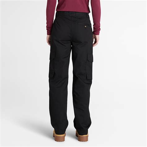 Brookline Utility Cargo Pants for Women in Black