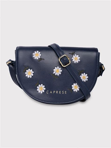 Buy Caprese Kyle Sling Medium Navy @ Rs.659 | Caprese Bags – Elite VIP Bags