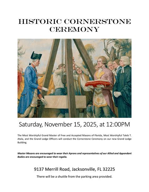 The Master Mason Association of the 21st Masonic District of Florida: M ...