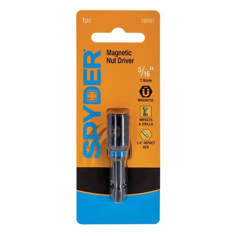 Spyder 1/4-in x 1-7/8-in Nutsetter Impact Driver Bit in the Impact ...