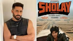 Did you know Abhishek Bachchan never watched Amitabh Bachchan's 'Sholay ...