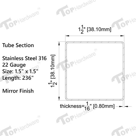 Square Tube Steel Dimensions Aluminum Square Tube | Eastern Metal