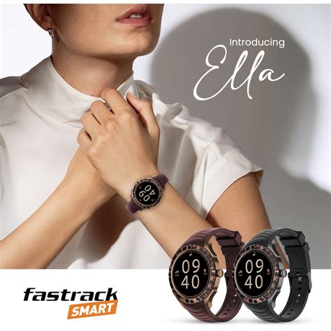 Buy Online Fastrack Ella Women Smartwatch with 1.2" inch AMOLED Display ...