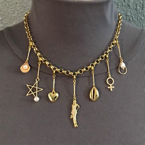 The White Lotus Lucia Greco Gold Female Empowerment Necklace - Etsy