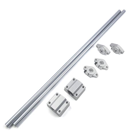 Perpendicular Bushing Bearing & Linear Support, Mergorun 12mm Dia ...