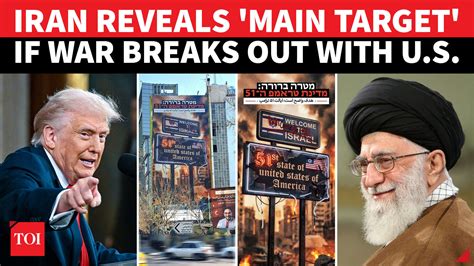 'War poster' in Iran hints at attack on Israel if war breaks out ...