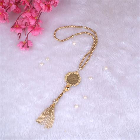 Customized Pearl Tasbeeh 100 beads - Spiritual Gift Idea – Hadiyah Gifting