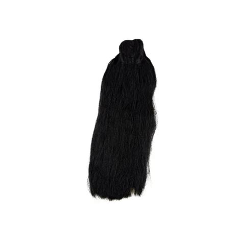 Mata Rani/Radha Rani curly hair/wigs black colour. For Idol size 2 feet ...
