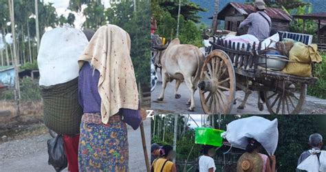 Khampat villagers fled in fear of Junta airstrikes ~ KHALVONTAWI ...