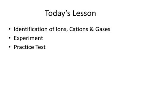 Free Science Lessons Identifying Cations 的图像结果