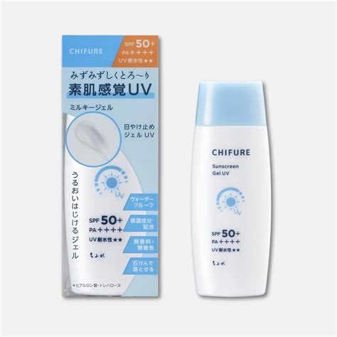 Chifure Sunscreen Gel UV SPF50/PA++++ 80ml – Buy Me Japan