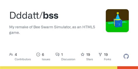GitHub - Dddatt/bss: My remake of Bee Swarm Simulator, as an HTML5 game.