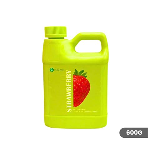 POSSMEI STRAWBERRY SYRUP 600G – The House of Umami