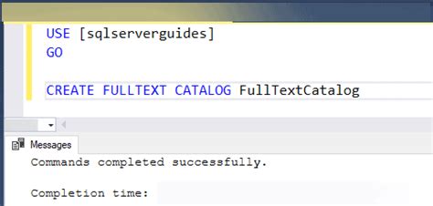 Image result for Create Full Text Index SQL