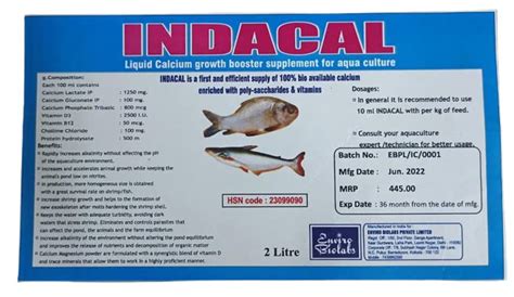 Buy Enviro Biolabs Liquid Calcium Growth Booster Supplement for ...