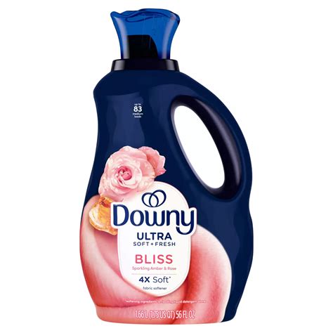 Downy Ultra Soft Plus Fresh Fabric Softener Liquid, 83 Loads, Bliss ...