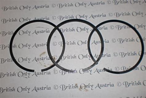 AJS / Matchless 500cc Single Piston Rings JP +040 | BRITISH Only ...