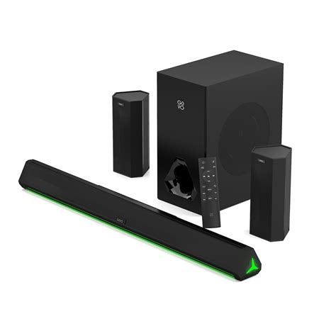 GOVO GOSURROUND 950 | 280W Sound bar | 5.1 Channel Home Theatre with 6. ...