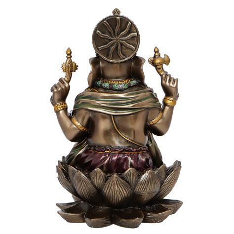 Lord Ganesha Cold Cast Bronze Resin Decorative Figurine - eCraftIndia ...