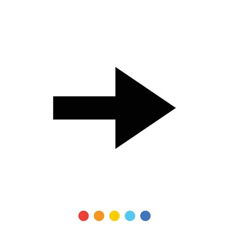 Black arrow icon, Vector, Illustration. 12397013 Vector Art at Vecteezy