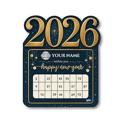 Giffin New Year 2026 Tambola Tickets | Customised Premium New Year ...