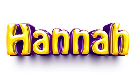 Hannah Name