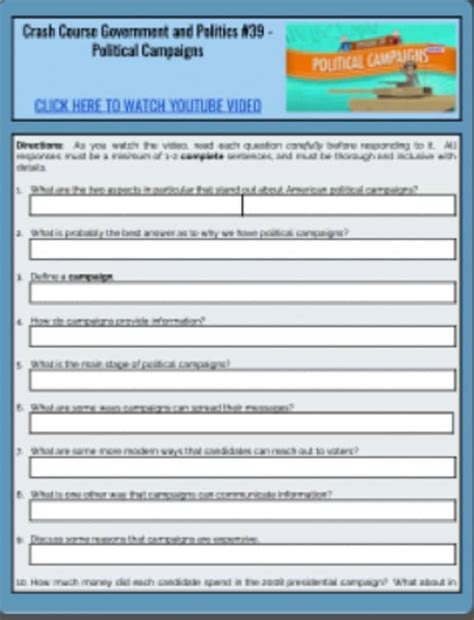 Image result for Crash Course Voting